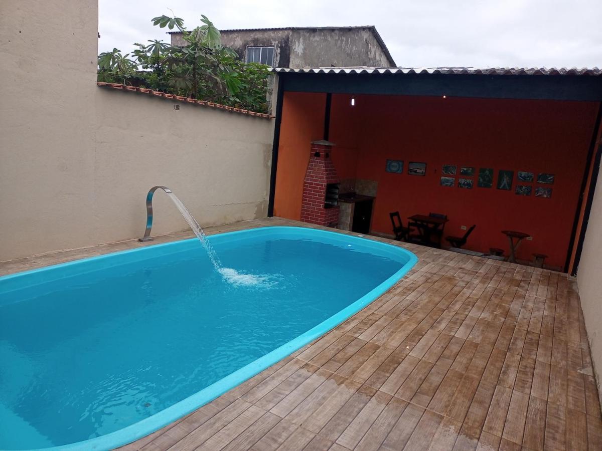 Villa Casa Com Piscina Em Mongaguá Exterior foto